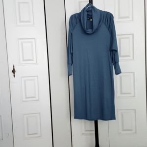 Long sleeve royal knit dress
